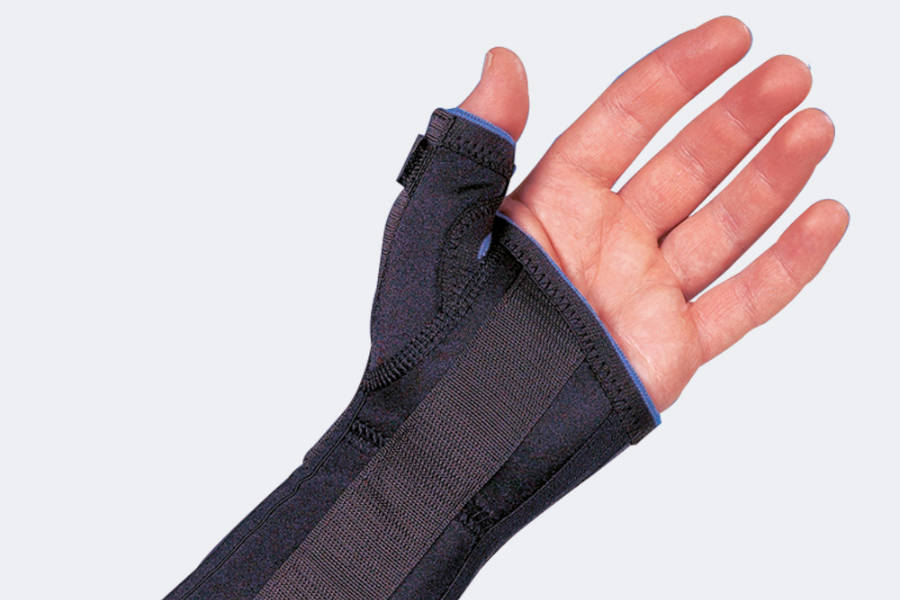 supporto per pollice 1 paio di guanti di supporto per polso fascia per le mani supporto per pollice sollievo dal dolore 